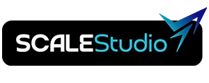 Wizualizacja projektu logo studia sieciowego ScaleStudio z Zielonej Góry